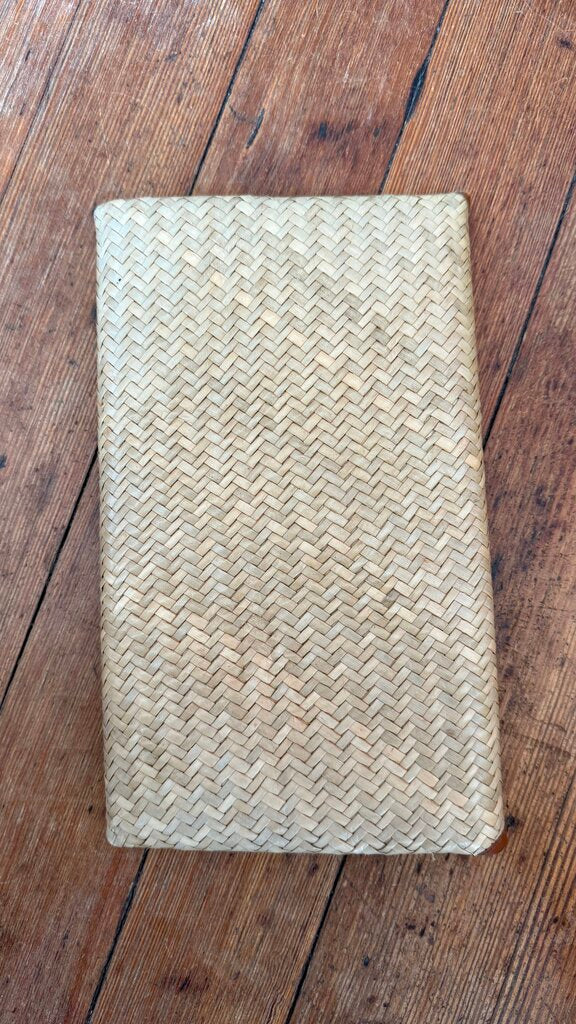 Jute Raffia Envelope Clutch