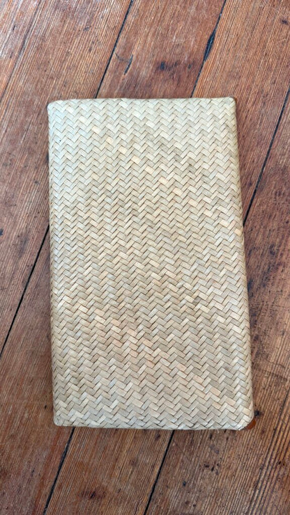Jute Raffia Envelope Clutch