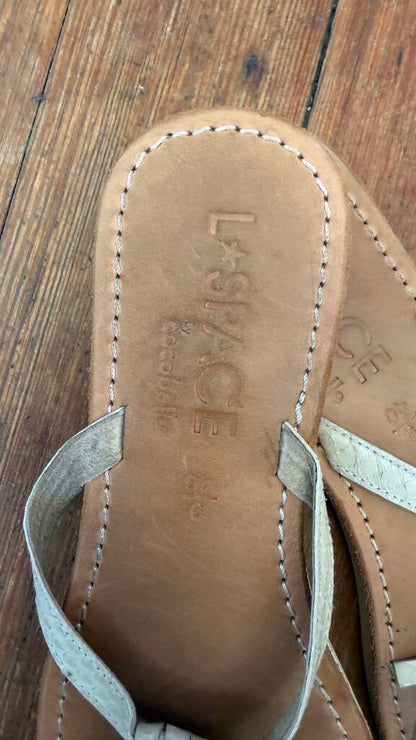 Fringe Leather Sandals