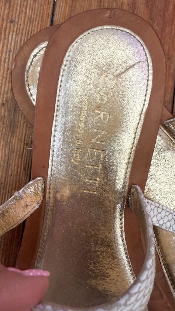 Leather Flat Sandals