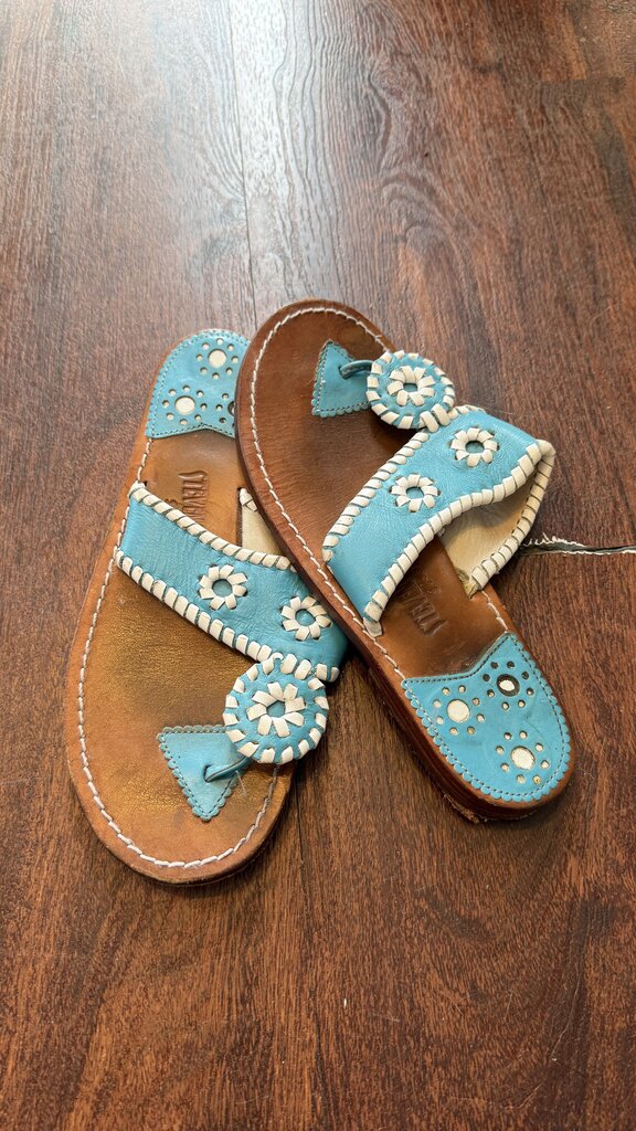Leather Whipstitch Sandals