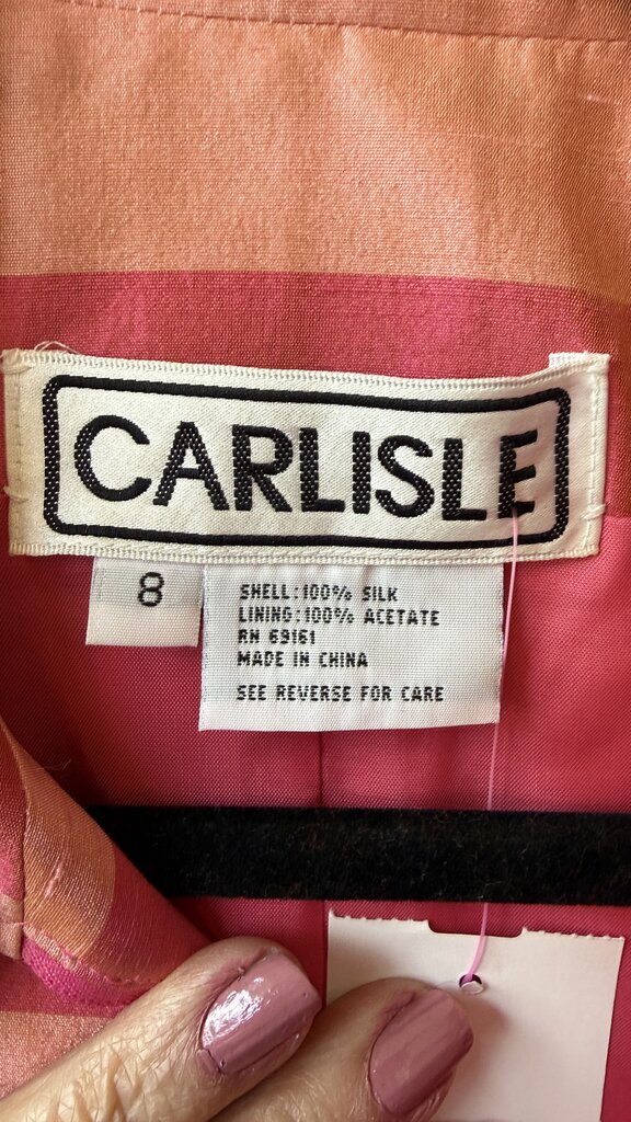 Vintage Silk Stripe Jacket