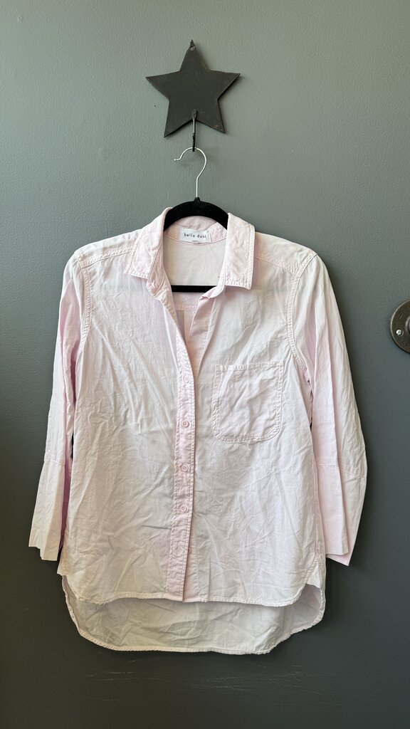 Washed Pocket Button Up Shirt