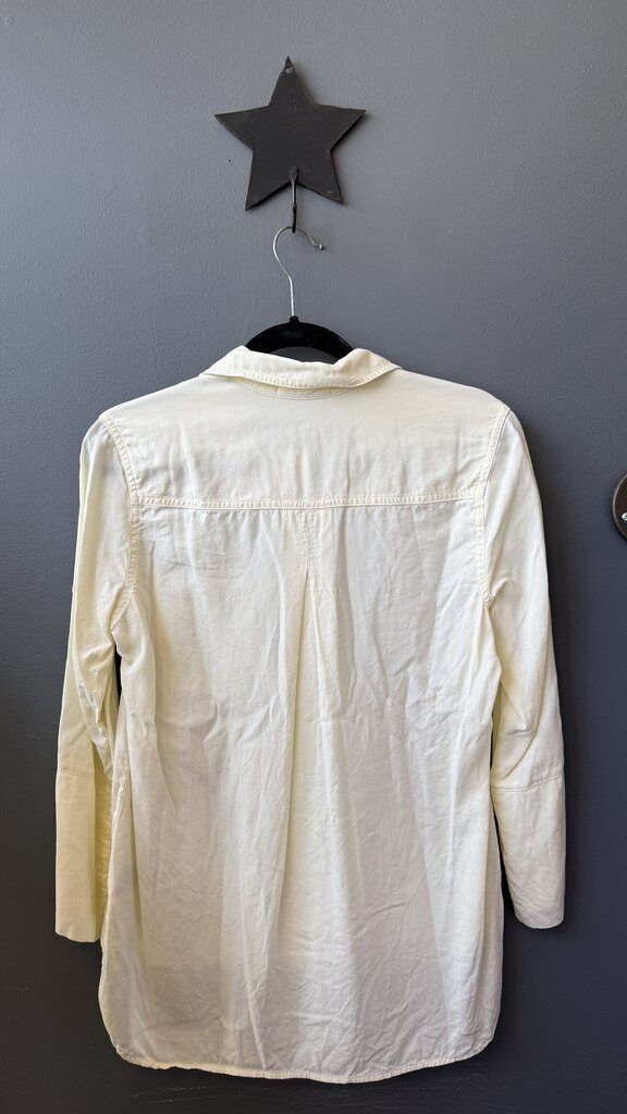 Washed Pocket Button Up Shirt