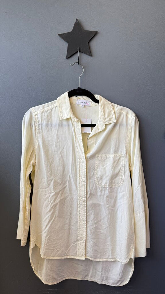 Washed Pocket Button Up Shirt