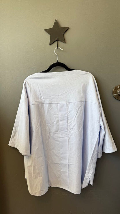 Boatneck Oversized Blouse