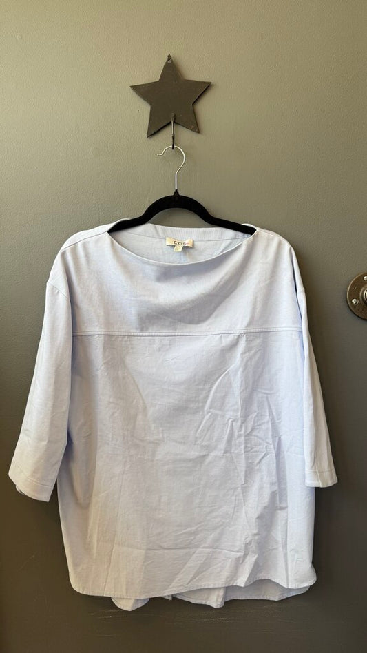 Boatneck Oversized Blouse