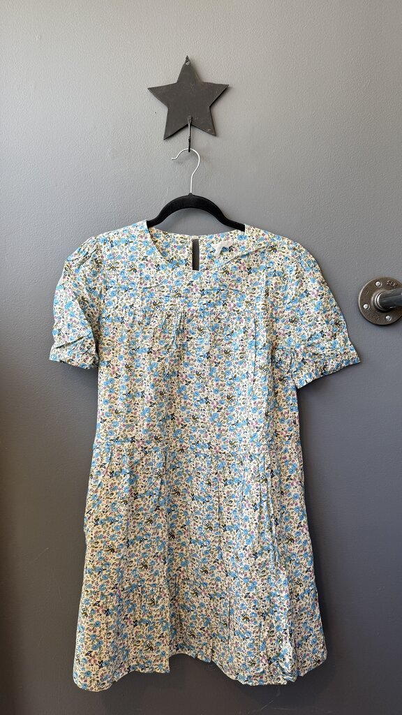 Floral Tiered Mini Dress