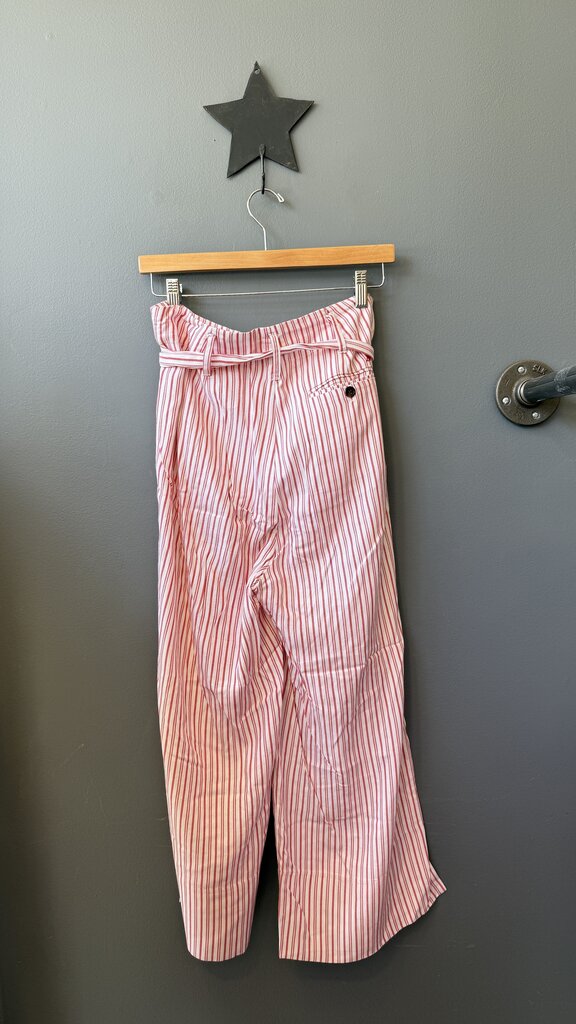 Stripe Wide Leg Pants