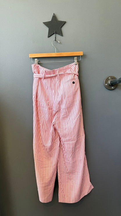 Stripe Wide Leg Pants