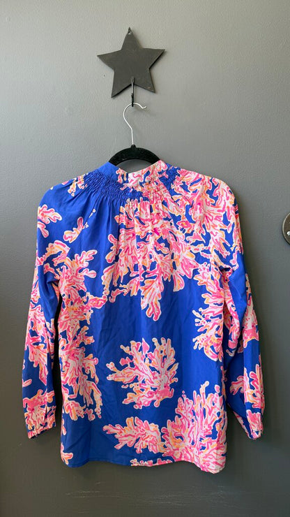 Popover Satin Blouse