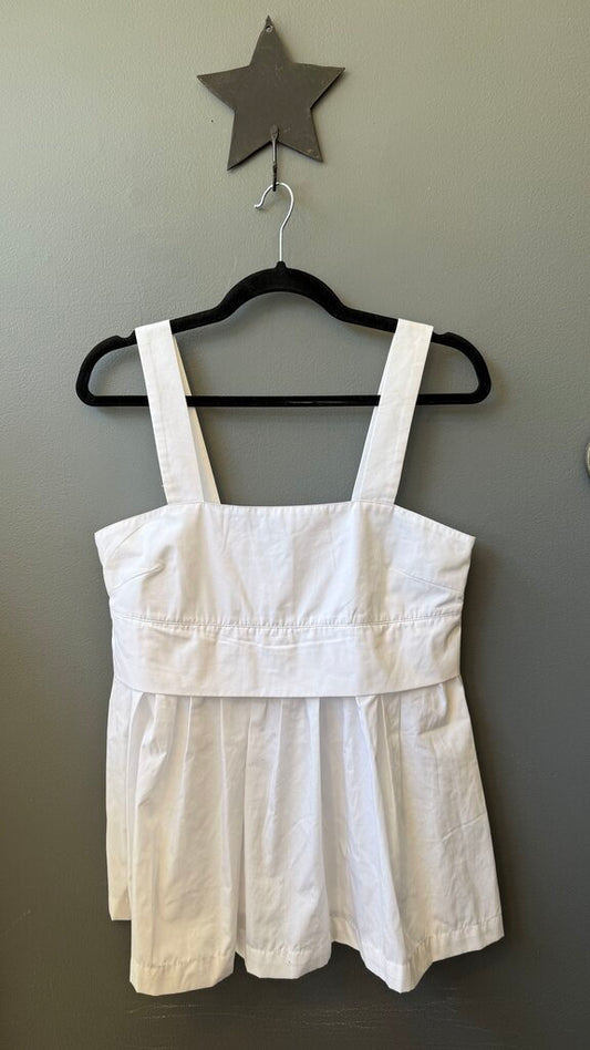 Poplin Peplum Top