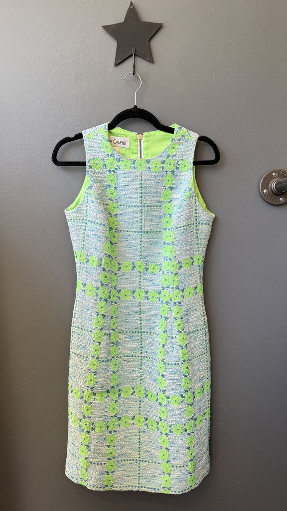 Floral Boulce Tweed Dress
