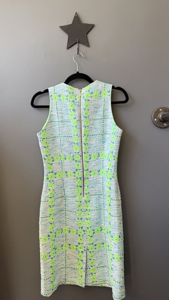 Floral Boulce Tweed Dress