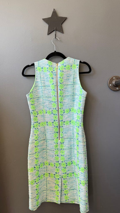 Floral Boulce Tweed Dress