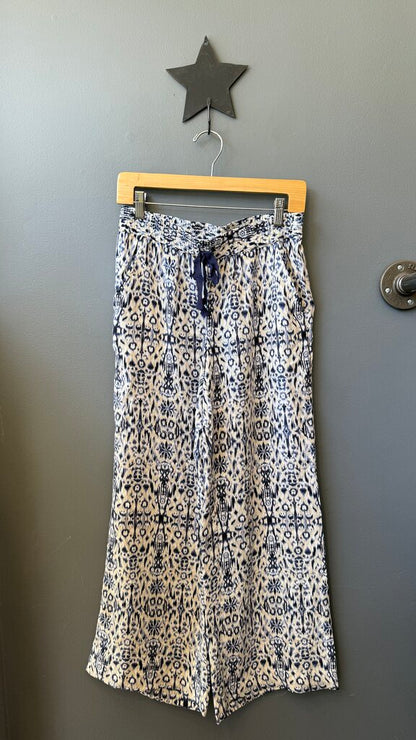 Silk Wide Leg Pants