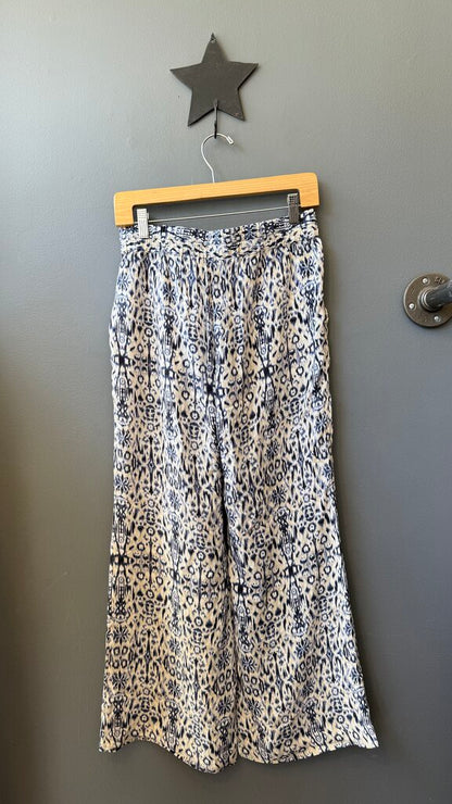 Silk Wide Leg Pants