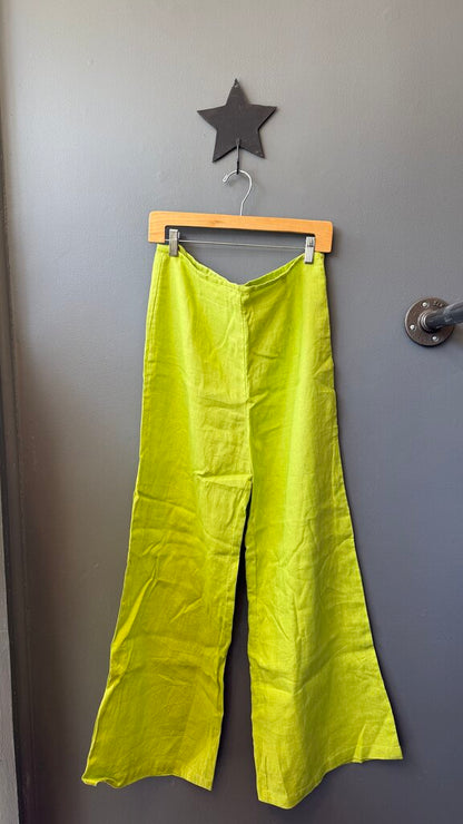 Wide Leg Linen Pants