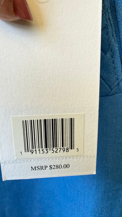 Linen Blend Braided Trim Pants