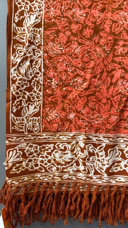 Batik Pareo Sarong Scarf Wrap