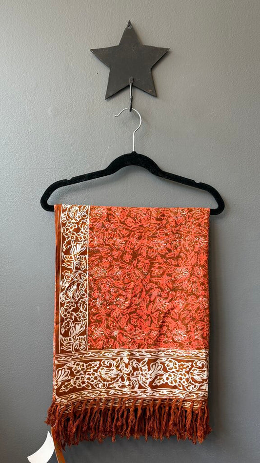 Batik Pareo Sarong Scarf Wrap