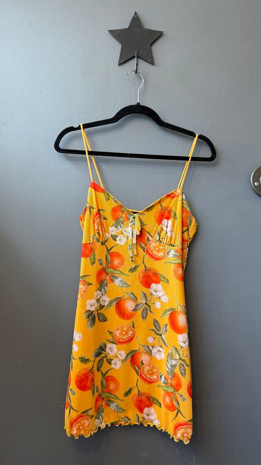 Orange Blossom Mini Dress