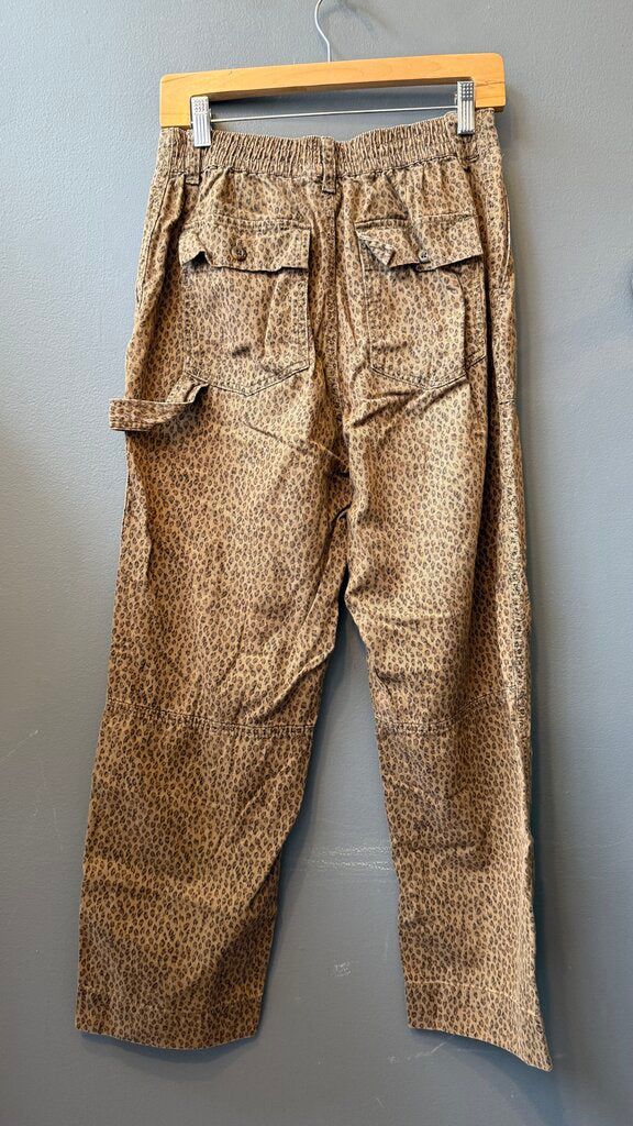 Leopard Carpenter Jeans