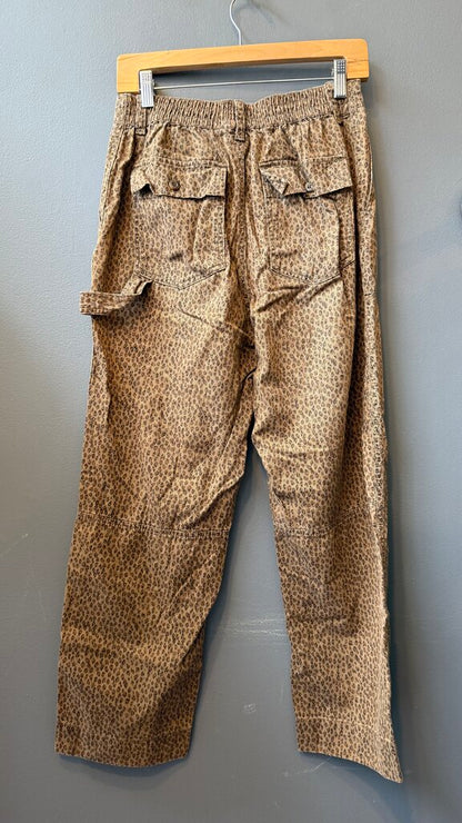 Leopard Carpenter Jeans