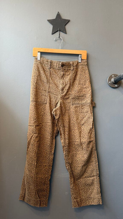 Leopard Carpenter Jeans