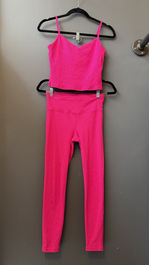 Set Ribbed Bra + Leggings Set