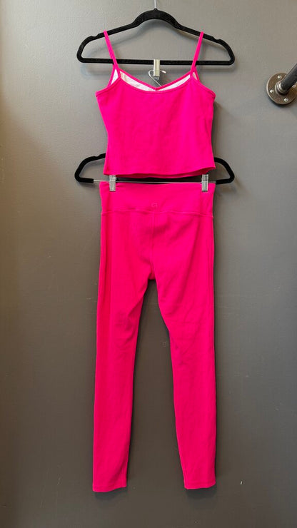 Set Ribbed Bra + Leggings Set