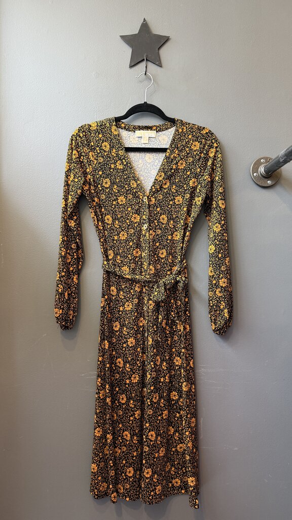 Floral Midi Shirtdress