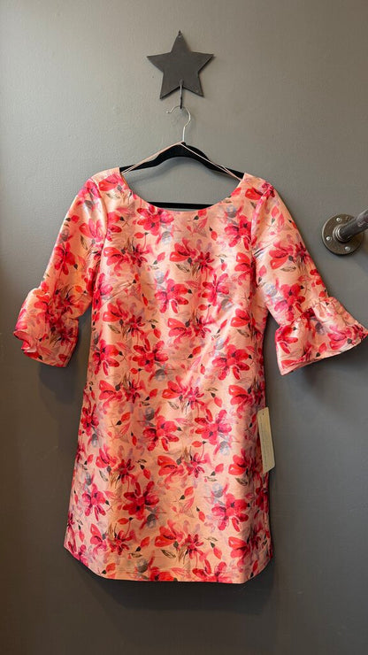 Floral 3/4 Sleeve Dress