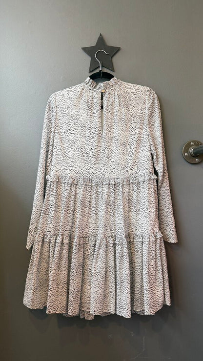 Tiered Longsleeve Swing Dress
