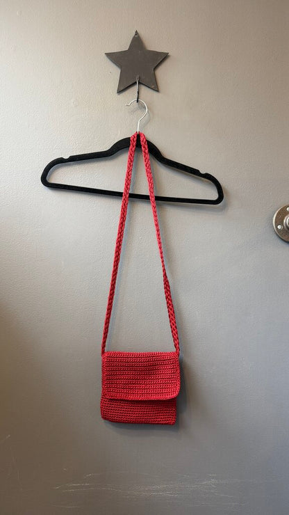 Crochet Mini Crossbody Bag