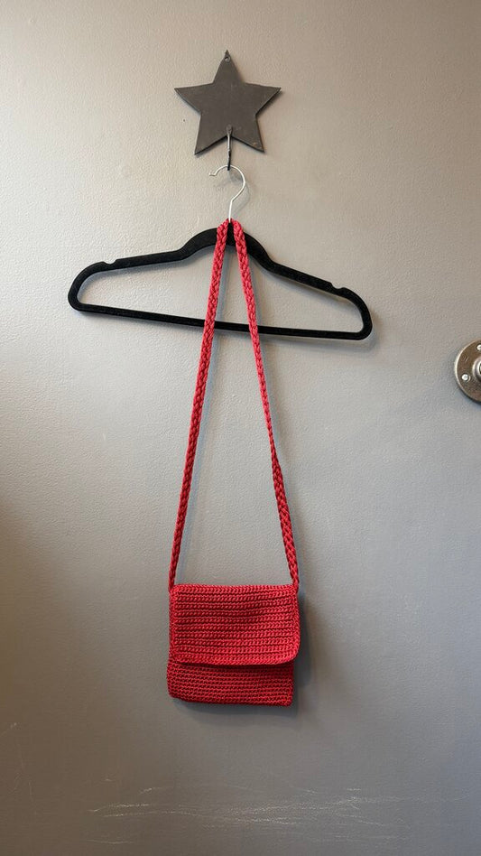 Crochet Mini Crossbody Bag