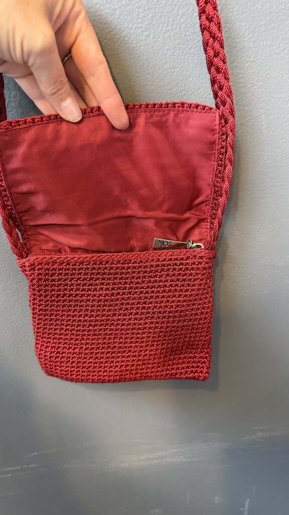 Crochet Mini Crossbody Bag