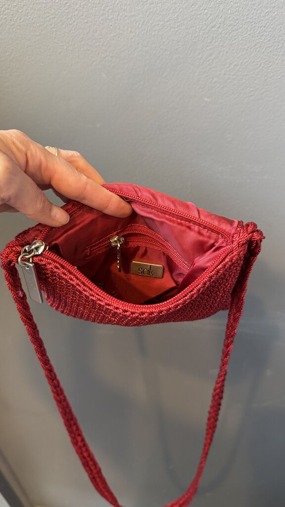 Crochet Mini Crossbody Bag