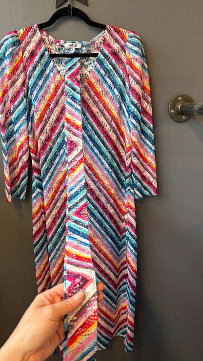 Aqualace Mesh Maxi Coverup Dress