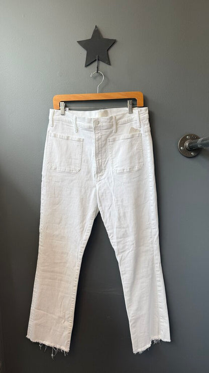 Hustler Patch Pocket Ankle Flare Jeans