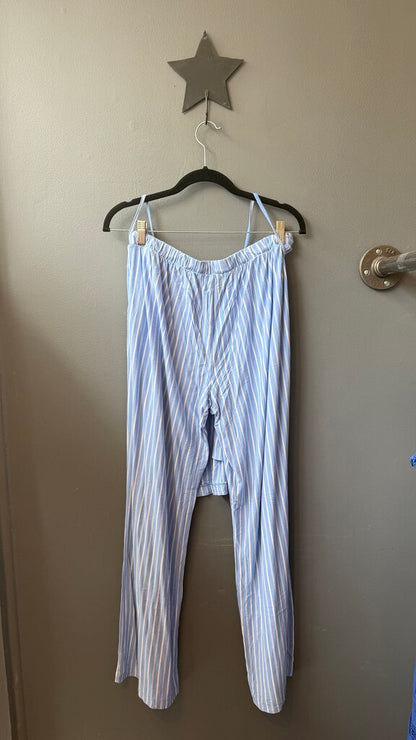 Set Tencel Stripe Cami + Pants PJ Set