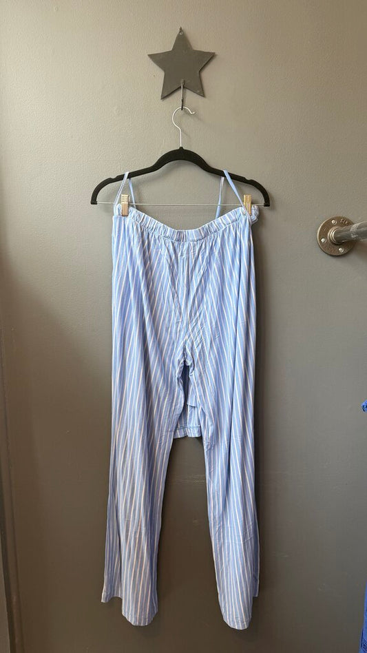 Set Tencel Stripe Cami + Pants PJ Set