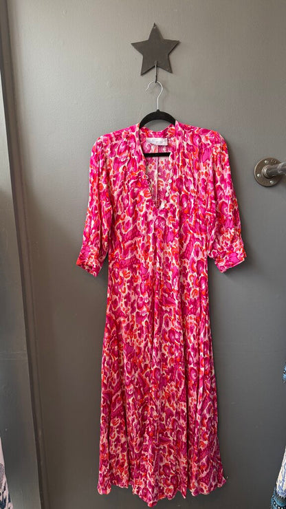 Swing Midi Caftan Dress