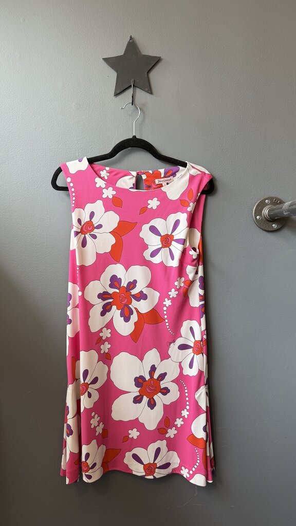 Floral Jersey Swing Dress