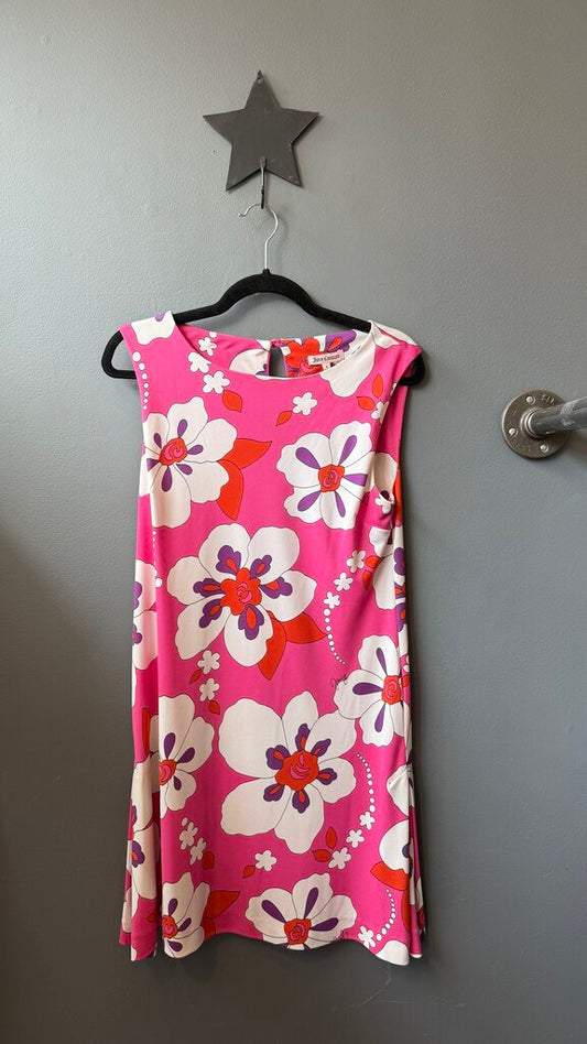 Floral Jersey Swing Dress