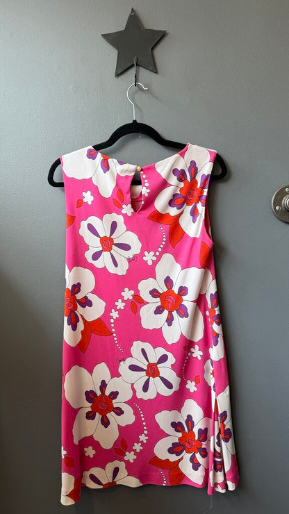 Floral Jersey Swing Dress