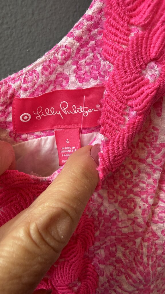 Classic Pink Shift Dress