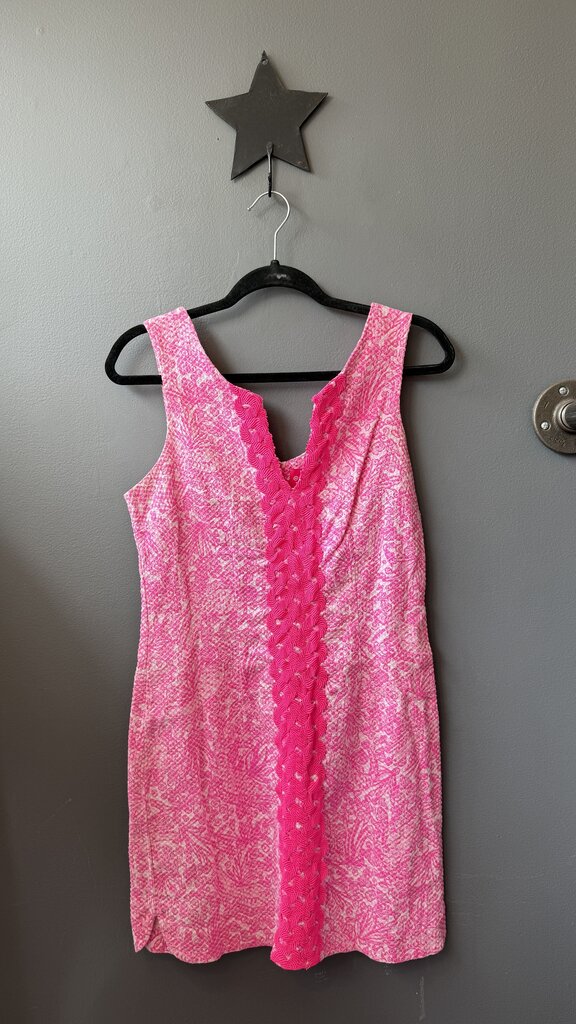 Classic Pink Shift Dress