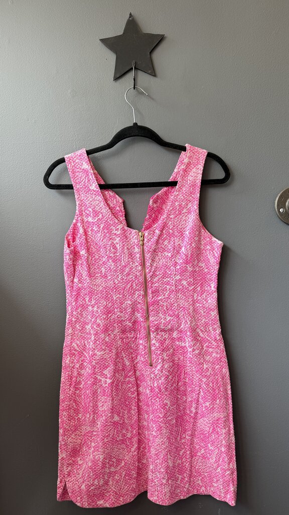 Classic Pink Shift Dress