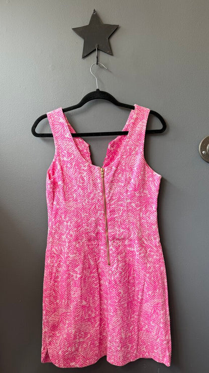 Classic Pink Shift Dress
